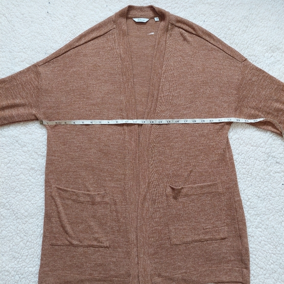 Light brown women's cardigan from Reitmans, size L - Picture 5 of 7